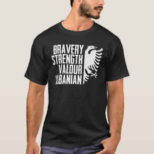T-shirt Patriote Albanais Pour Un Aigle D'Albanie
