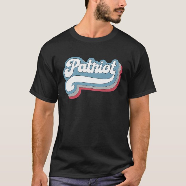 T-shirt Patriote américain (Devant)