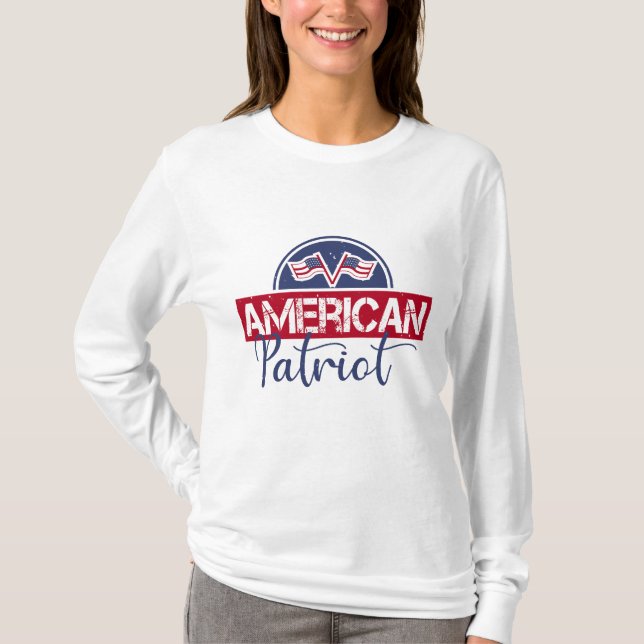 T-shirt Patriote américain (Devant)