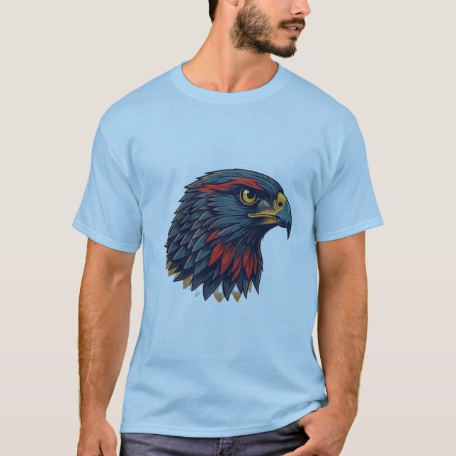 T-shirt patriote américain (Devant)