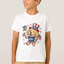 Patriote Chiots USA Fête de l'Indépendance