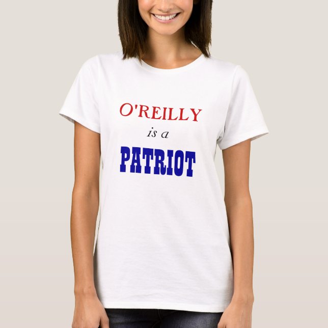 T-shirt Patriote de Bill O'Reilly (Devant)