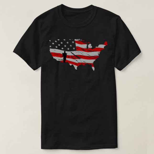 T-shirt Patriote de la liberté (Design devant)