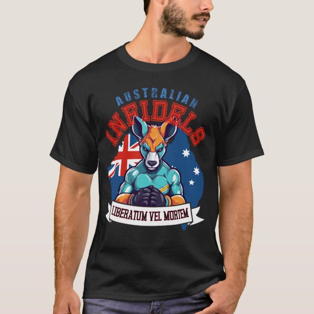 T-shirt Patriotes australiens (Devant)