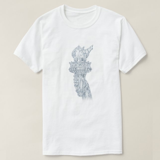 T-shirt Patriotic American (1e) (Design devant)