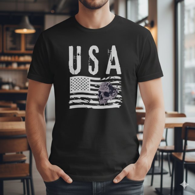 T-shirt Patriotic American Gothic Tee (Créateur téléchargé)