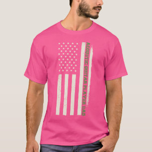 T-shirt Patriotic Guitarist Musician Acoustic Guitar Playe