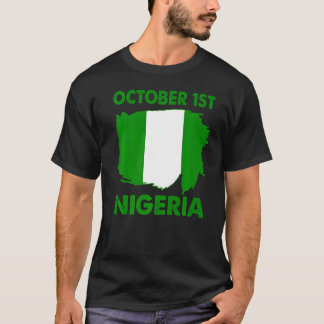 T-shirt Patriotic Nigeria Pride Independence Day 2022 Nige