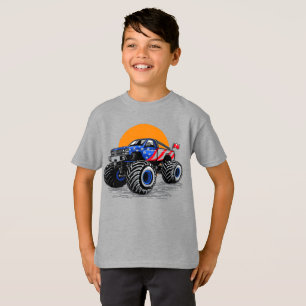 T-shirt Patriotic Off Road Monster Truck Adventure
