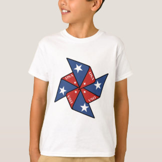 T-shirt Patriotic pinwheel