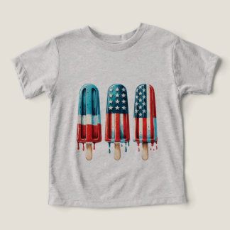 T-shirt Patriotic Popsicles