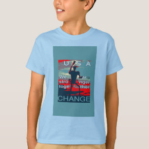 T-shirt Patriotic USA Hope Graphisme Art Design
