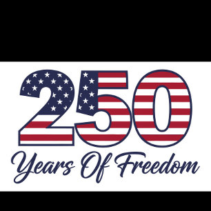 T-shirt patriotique 250 ans de liberté