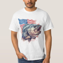 T-shirt Patriotique Américain