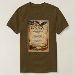 T-Shirt Patriotique Américain (5a)