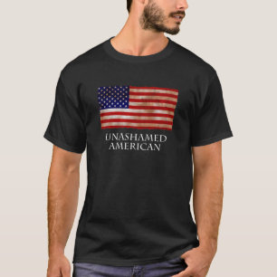 T-shirt patriotique américain honteux