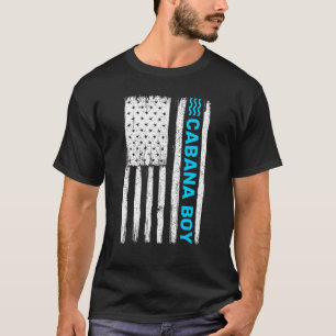 T-shirt Patriotique Cabana Boy Us Drapeau américain 1