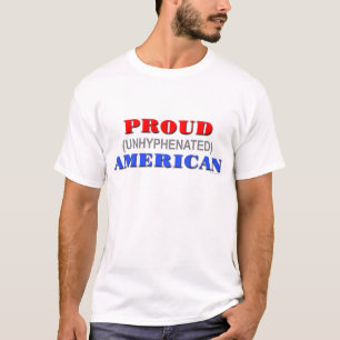 T-shirt patriotique "d'Américain fier