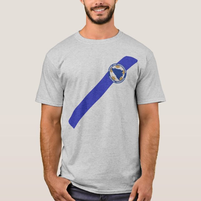 T-shirt patriotique de BiH Jersey - Dzeko 11 (Devant)