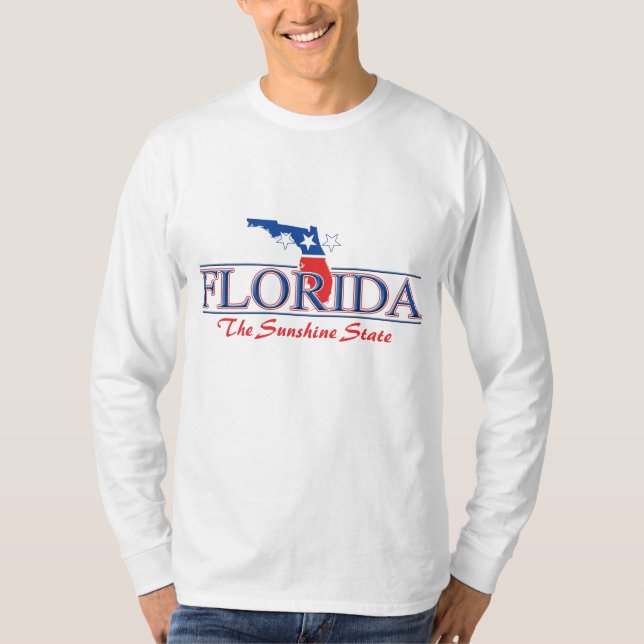 T-shirt patriotique de la Floride (Devant)