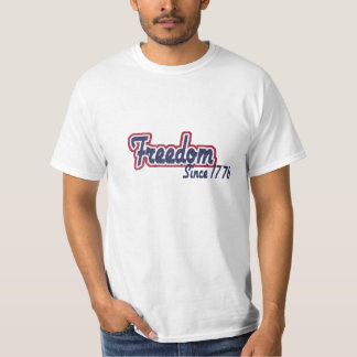 T-shirt patriotique de la liberté 1776
