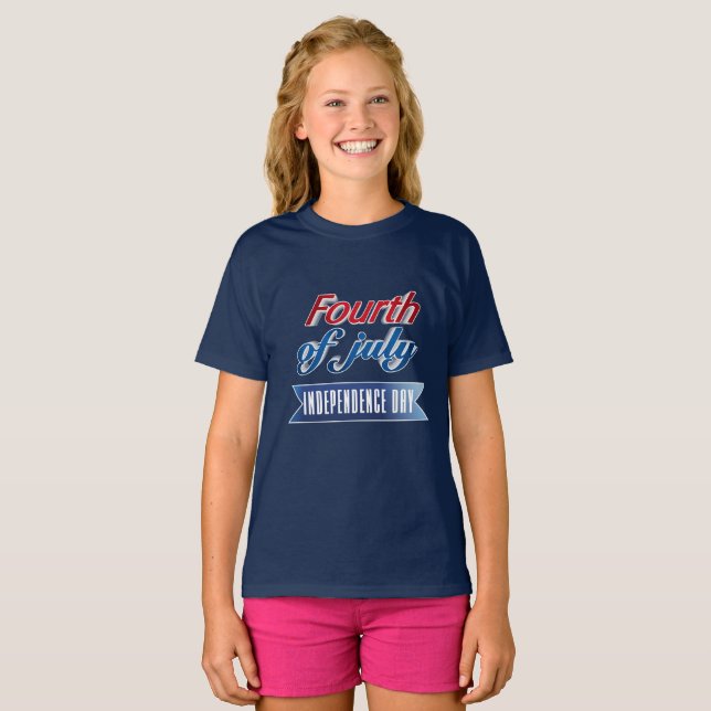 T-shirt Patriotique Enfants (Devant entier)