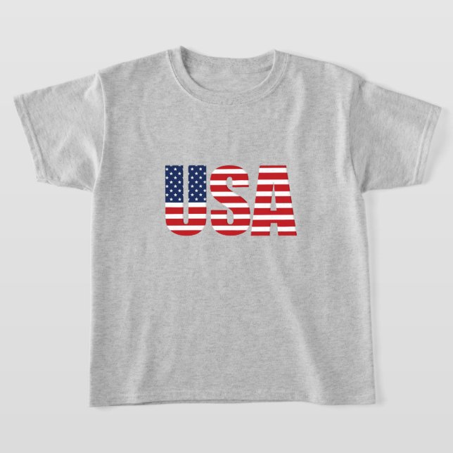 T-shirt Patriotique Enfants (Poser)