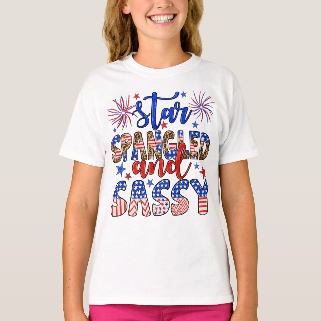 T-shirt patriotique et impertinent (Devant)
