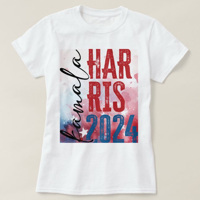 T-shirt patriotique Kamala Harris (Design devant)