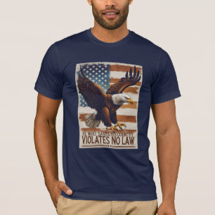 T-shirt Patriotique MAGA Save Country Law Art