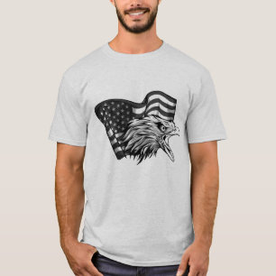 T-shirt patriotique pour hommes
