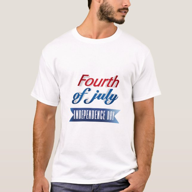 T-shirt patriotique pour hommes (Devant)