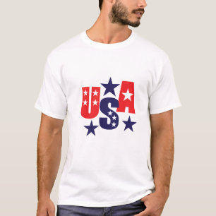 T-shirt patriotique pour hommes
