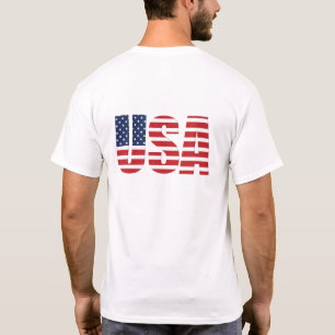 T-shirt patriotique pour hommes