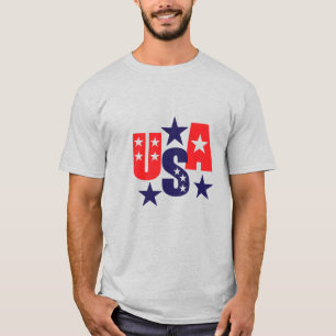 T-shirt patriotique pour hommes