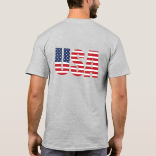 T-shirt patriotique pour hommes