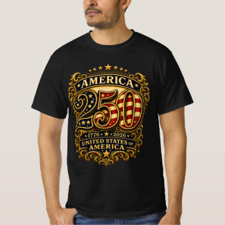 T-shirt patriotique pour le 250e anniversaire des 