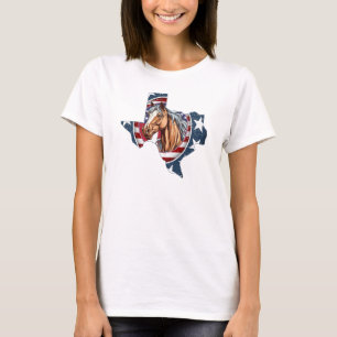 T-shirt Patriotique USA Texas