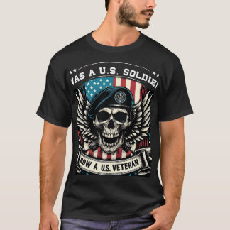T-Shirt Patriotique "Vétéran Américain"