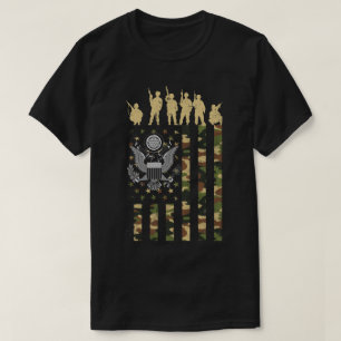 T-shirt Patriotisme américain des soldats