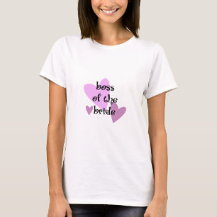 T-shirt Patron de la mariée