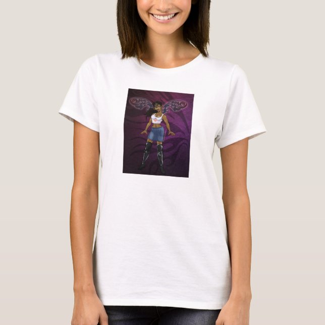 T-shirt Patron de Shawntiqua des fées Monied (Devant)