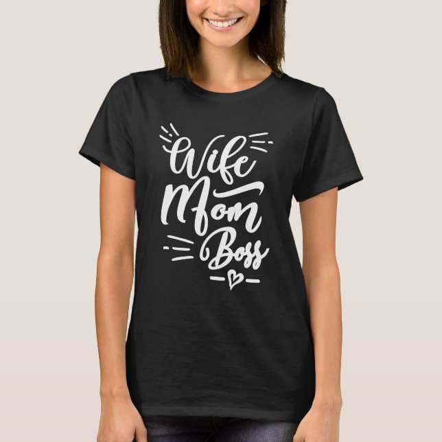 T-shirt Patron maman femme (Devant)
