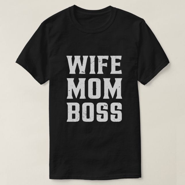T-shirt Patron maman femme (Design devant)