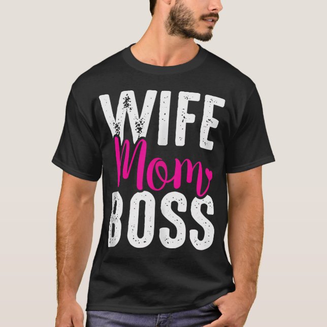 T-shirt Patron maman femme (Devant)