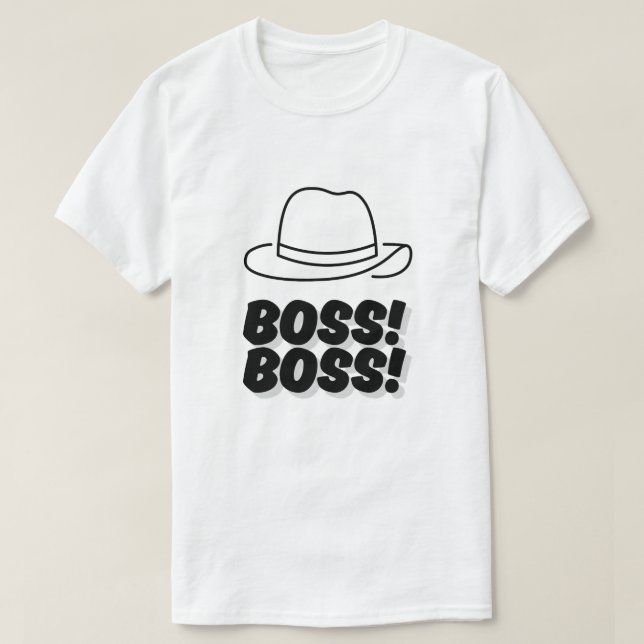 T-shirt Patron ! Patron! (Design devant)
