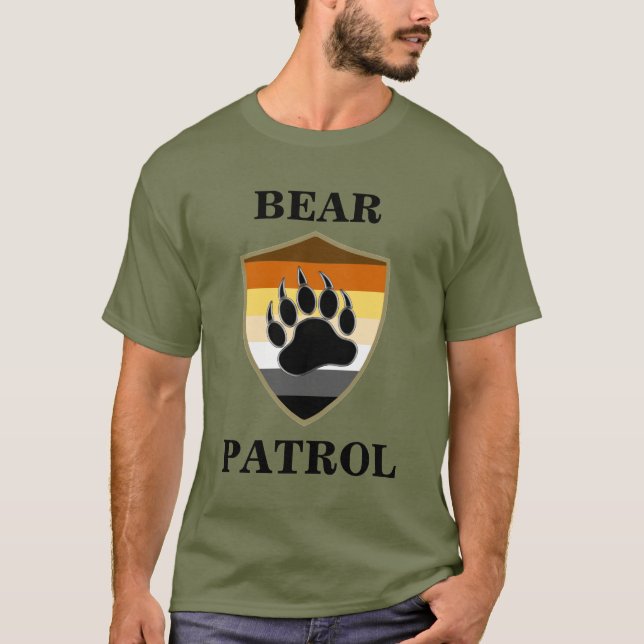 T-shirt Patrouille de la fierté des ours (Devant)