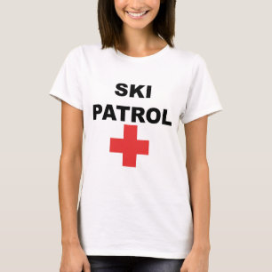 T-shirt Patrouille de ski