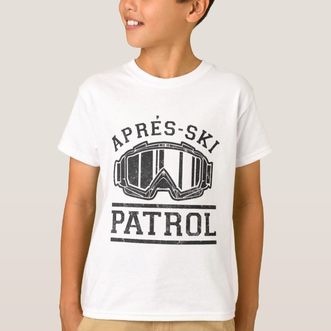 T-shirt Patrouille de ski Apres (Devant)