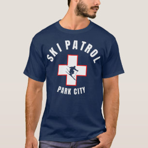 T-shirt Patrouille de ski de Park City Utah